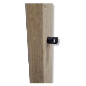 Słupek Drewniany Dębowy Uchwyt Przelotowy Regulowany